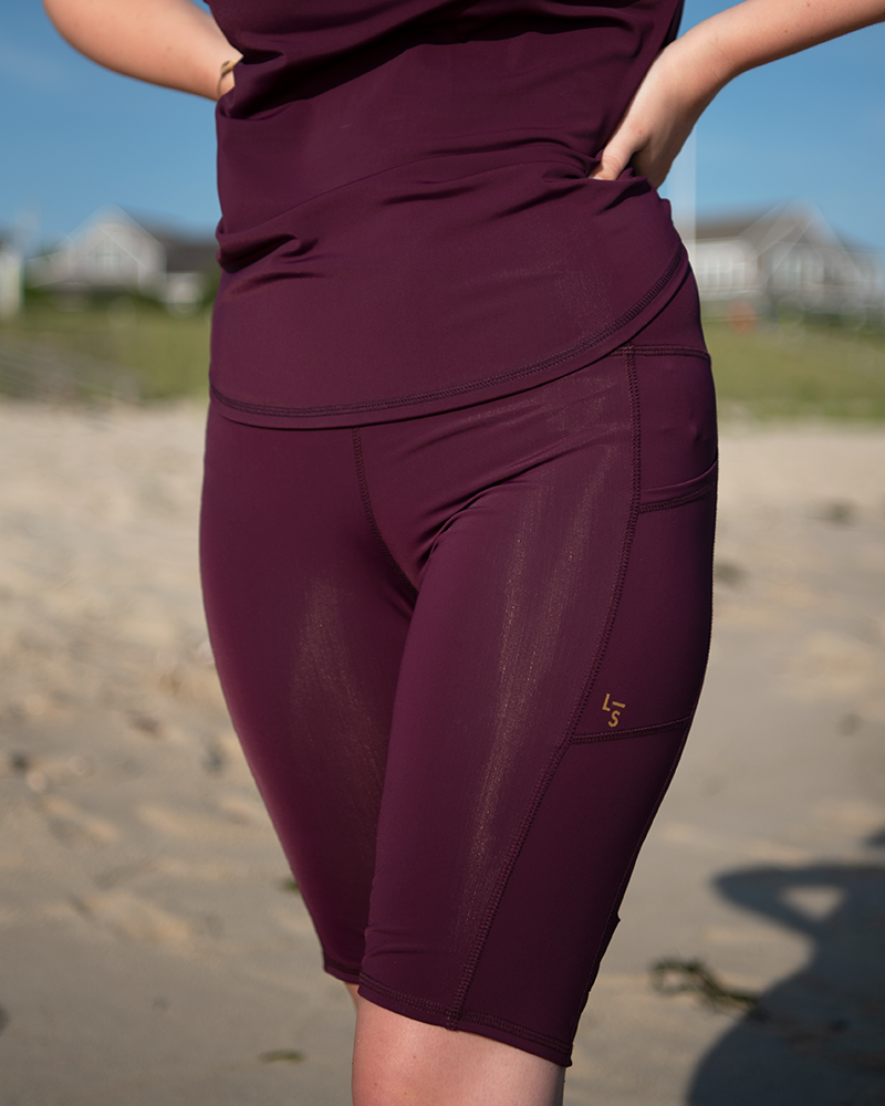 Leap In Swim & Bike Shorts - Reflection