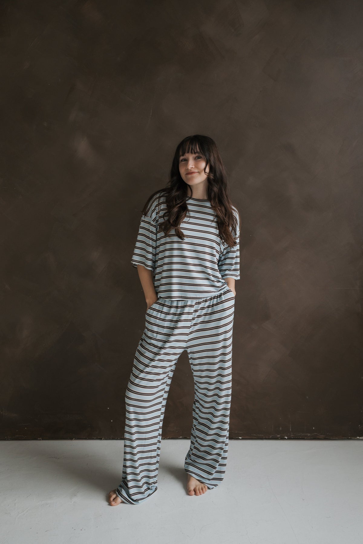 Women's Boxy Tee Lounge Set | Dean