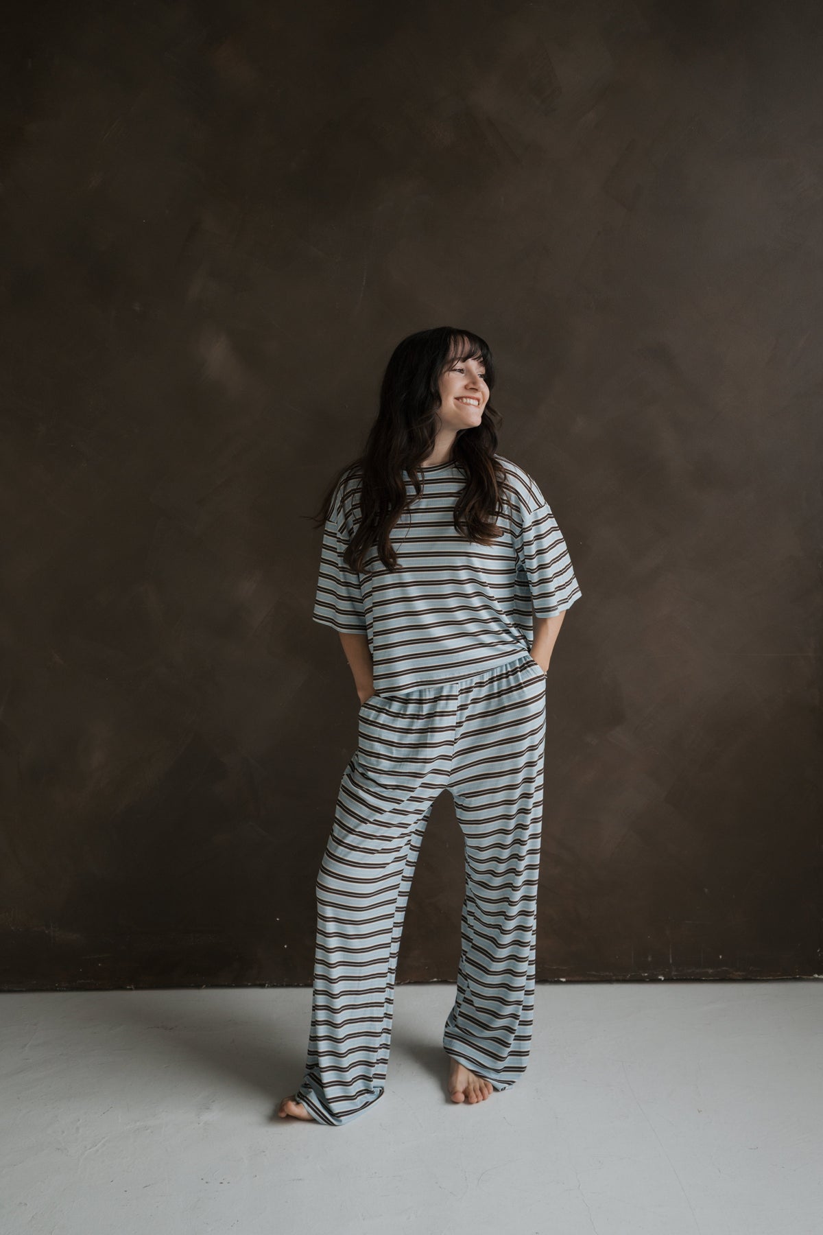 Women's Boxy Tee Lounge Set | Dean