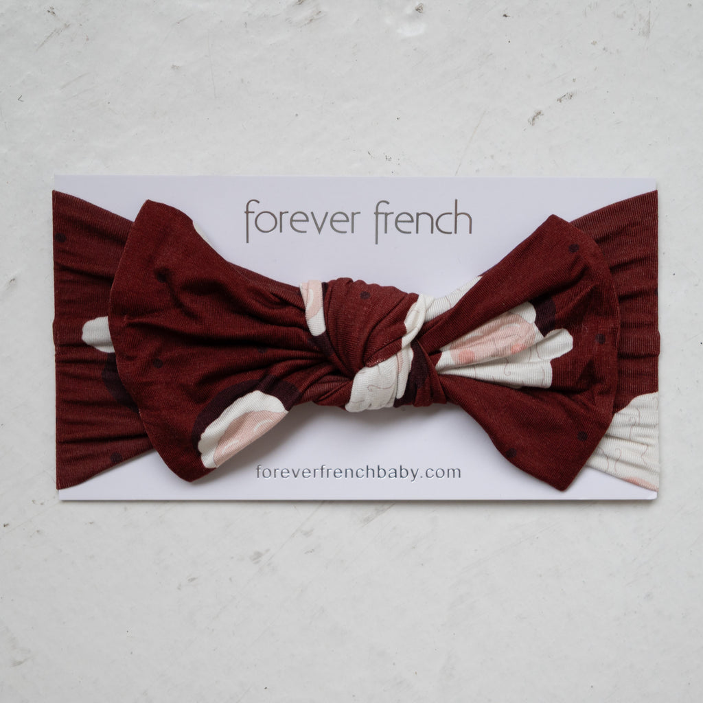 Bamboo Head Wrap | Vintage Santa