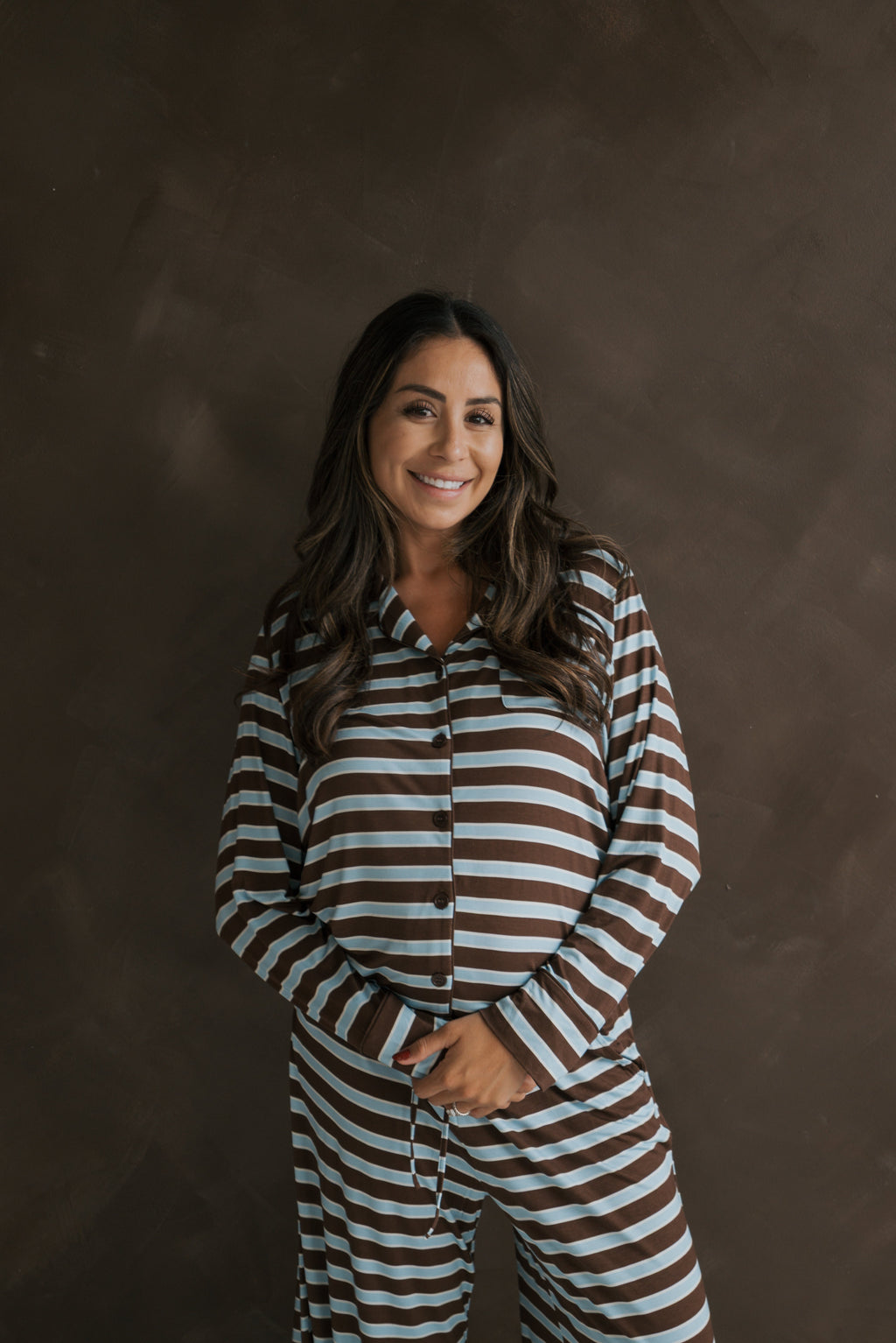 Women's Bamboo Button Up Lounge Set | Garrett