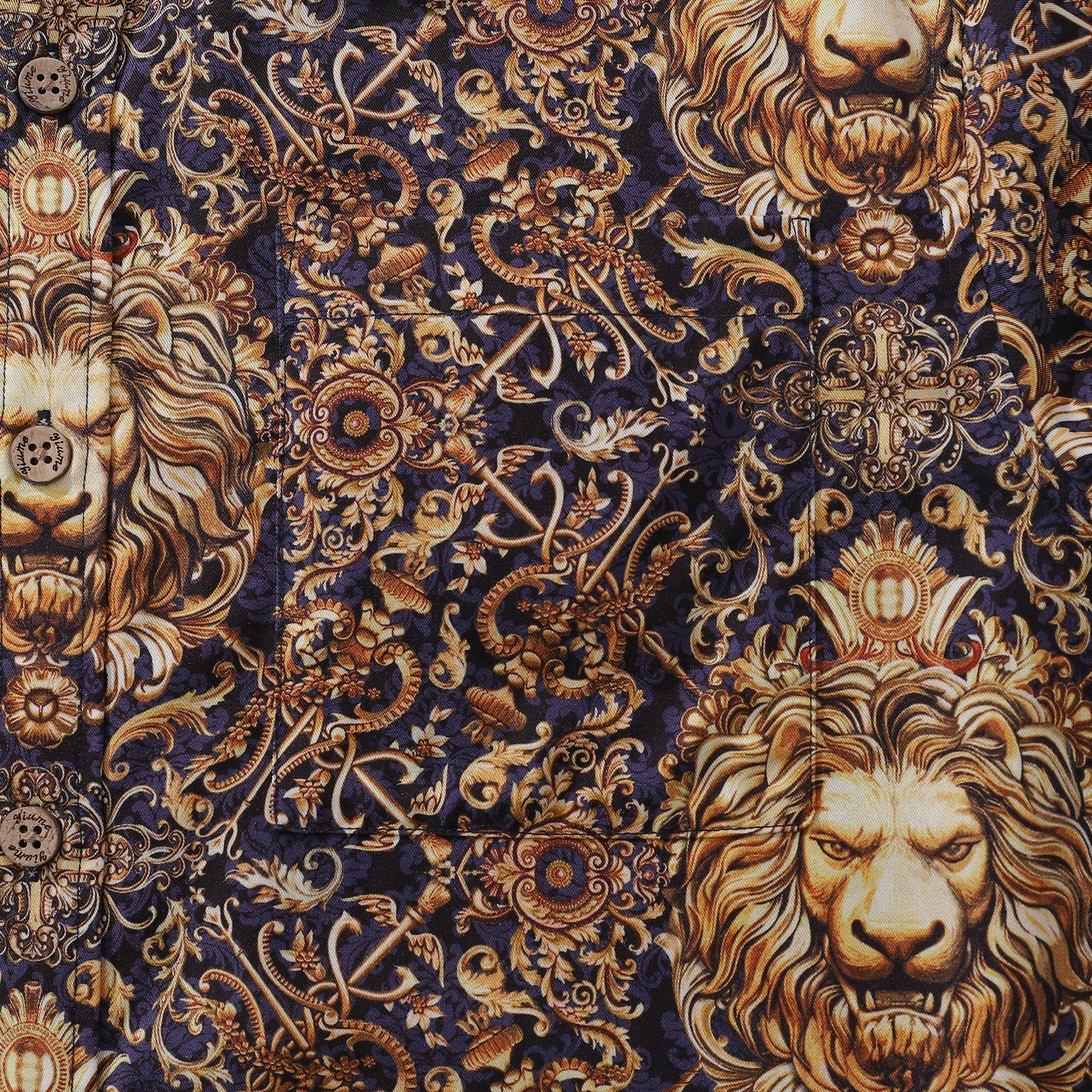 Leo Animal Print Aloha Shirt, Tencel™ Button-Down