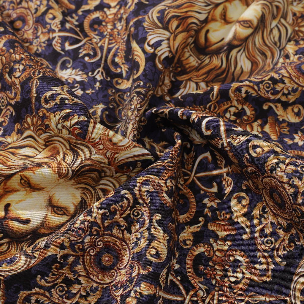 Leo Animal Print Aloha Shirt, Tencel™ Button-Down