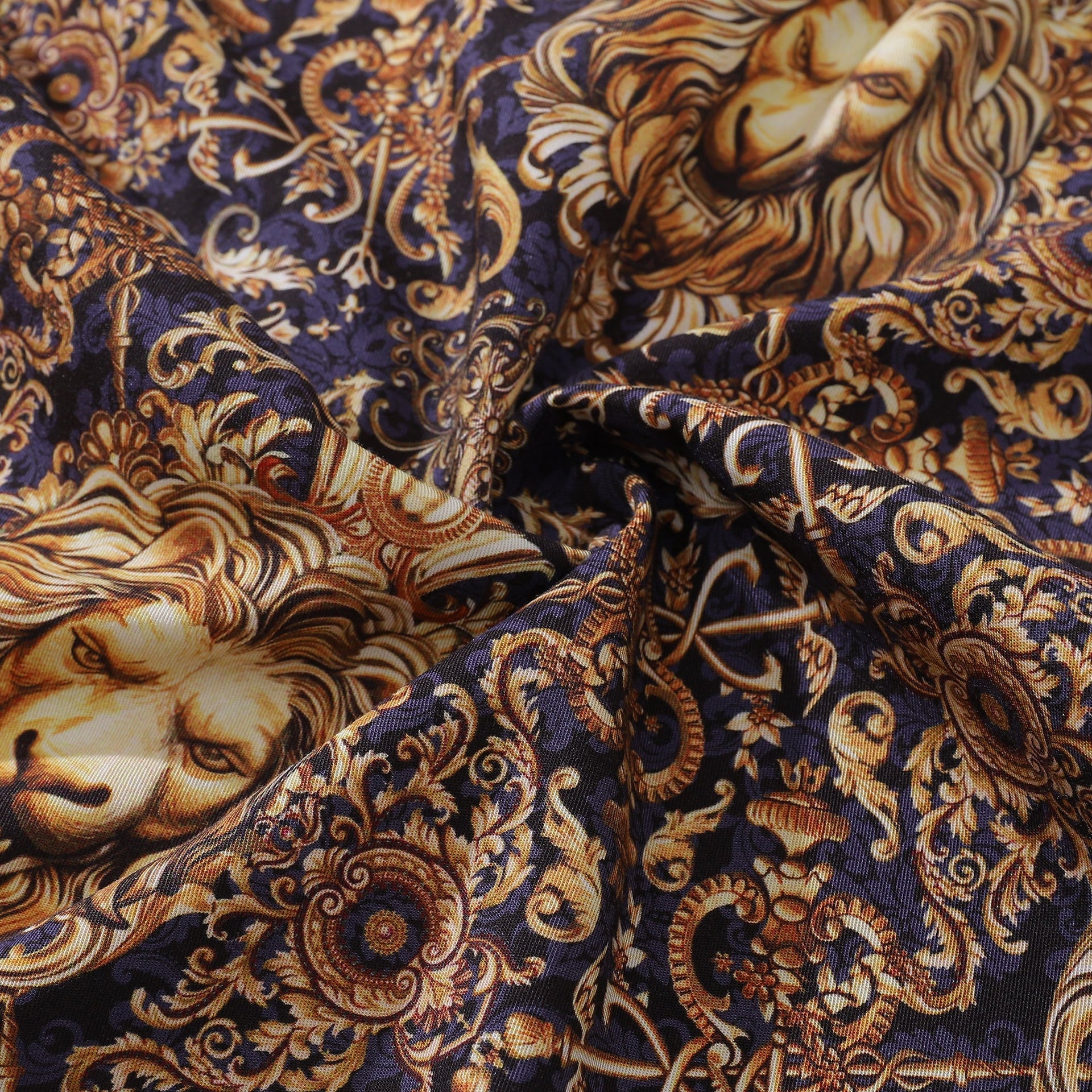 Leo Animal Print Aloha Shirt, Tencel™ Button-Down