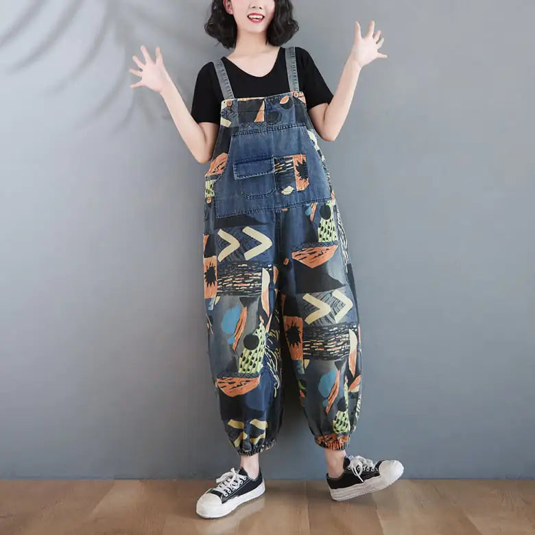 Women's Loose Wide Leg Jumpsuit