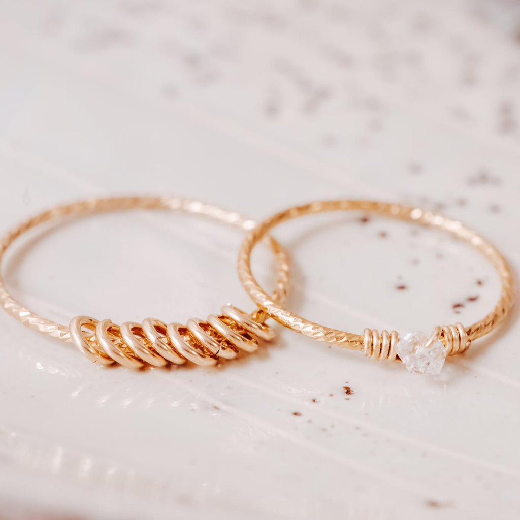 Dainty Crystal Ring