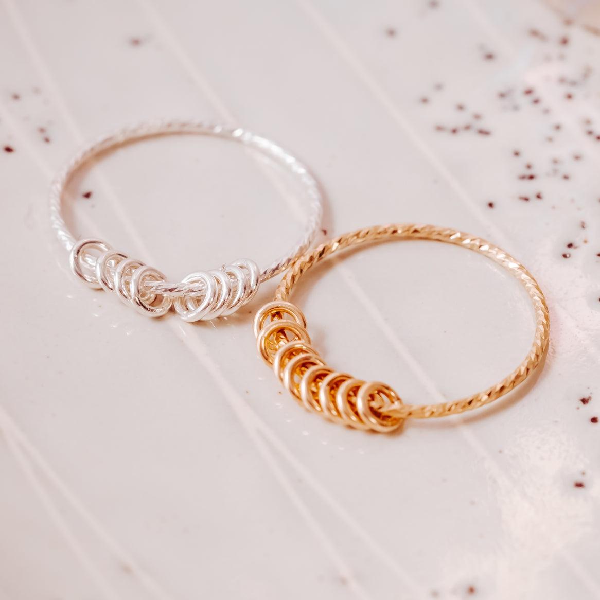 Dainty Fidget Ring