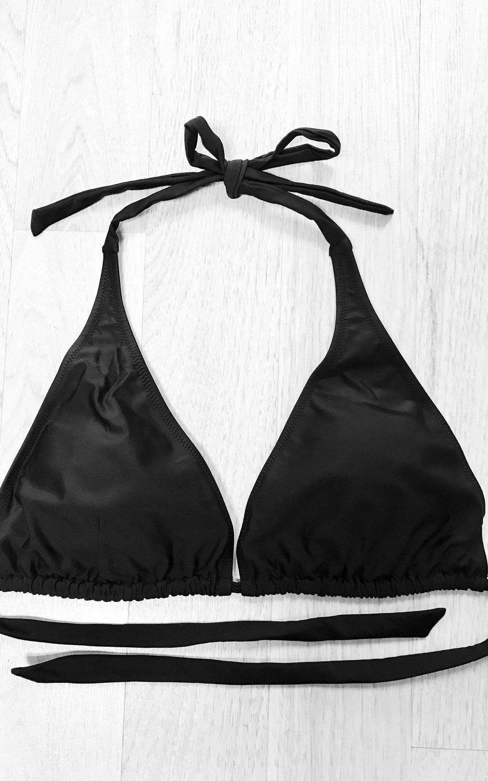 Dana Point XL Halter Bikini Top for DD+ Busts