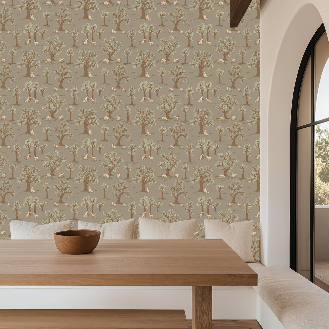 Camden Removable Peel and Stick Wallpaper by Beeky Illustration