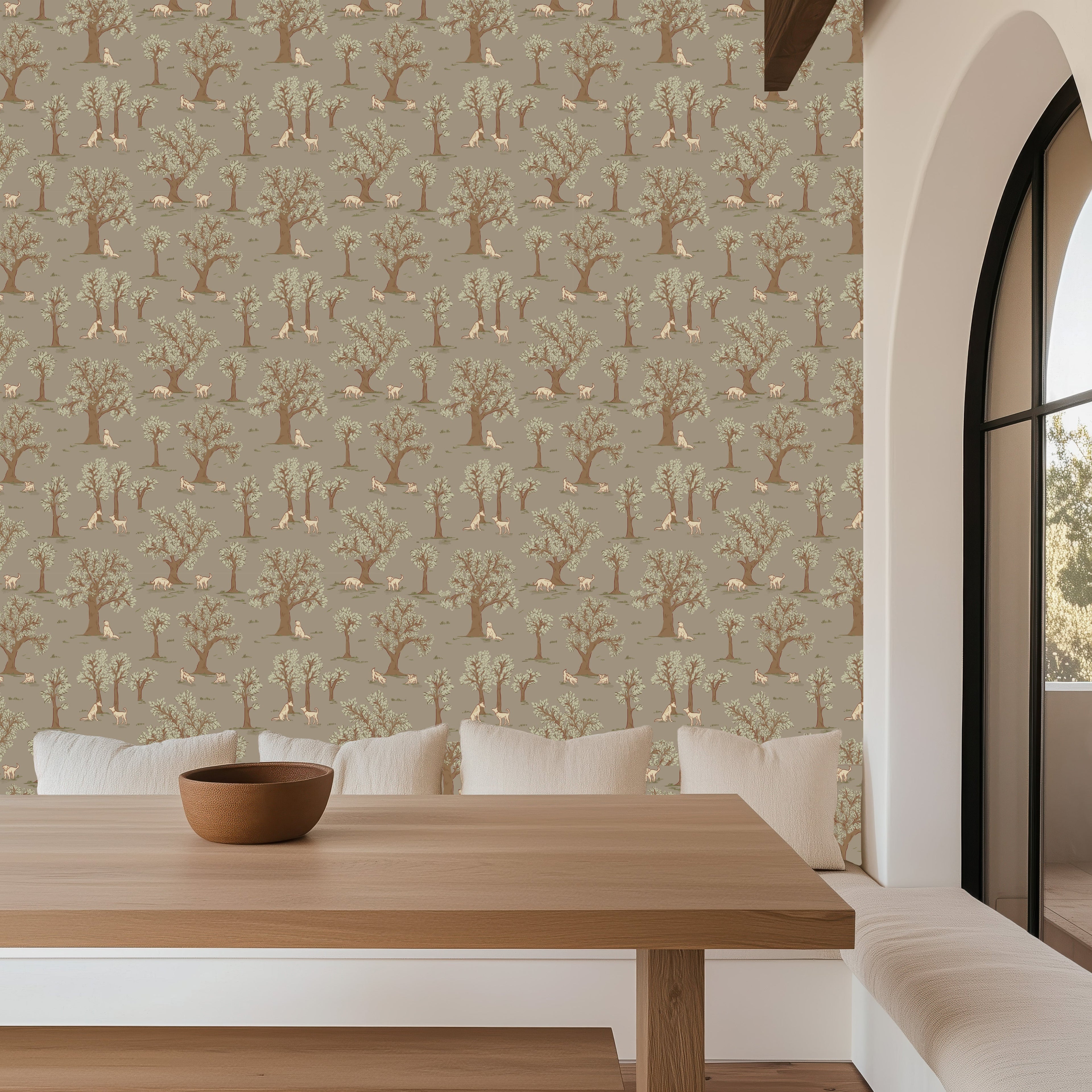 Camden Removable Peel and Stick Wallpaper by Beeky Illustration