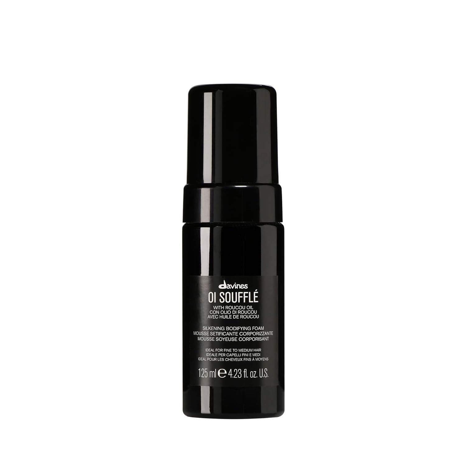 Davines OI Soufflé liquid-to-foam silkening bodifying treatment