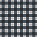 Declan Plaid Removable Wallpaper in Charcoal and Off-White