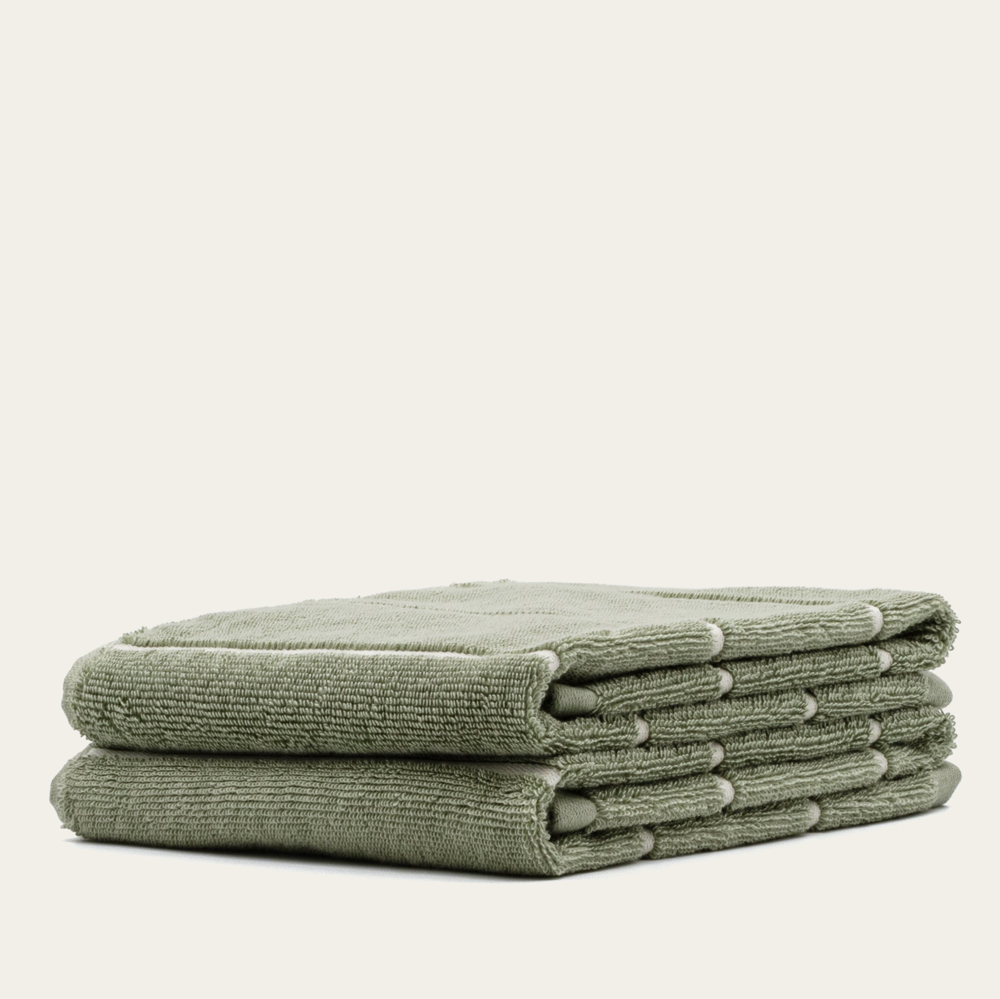 Deia 600 GSM Australian Cotton Bath Towel in Sage Green - Image 19