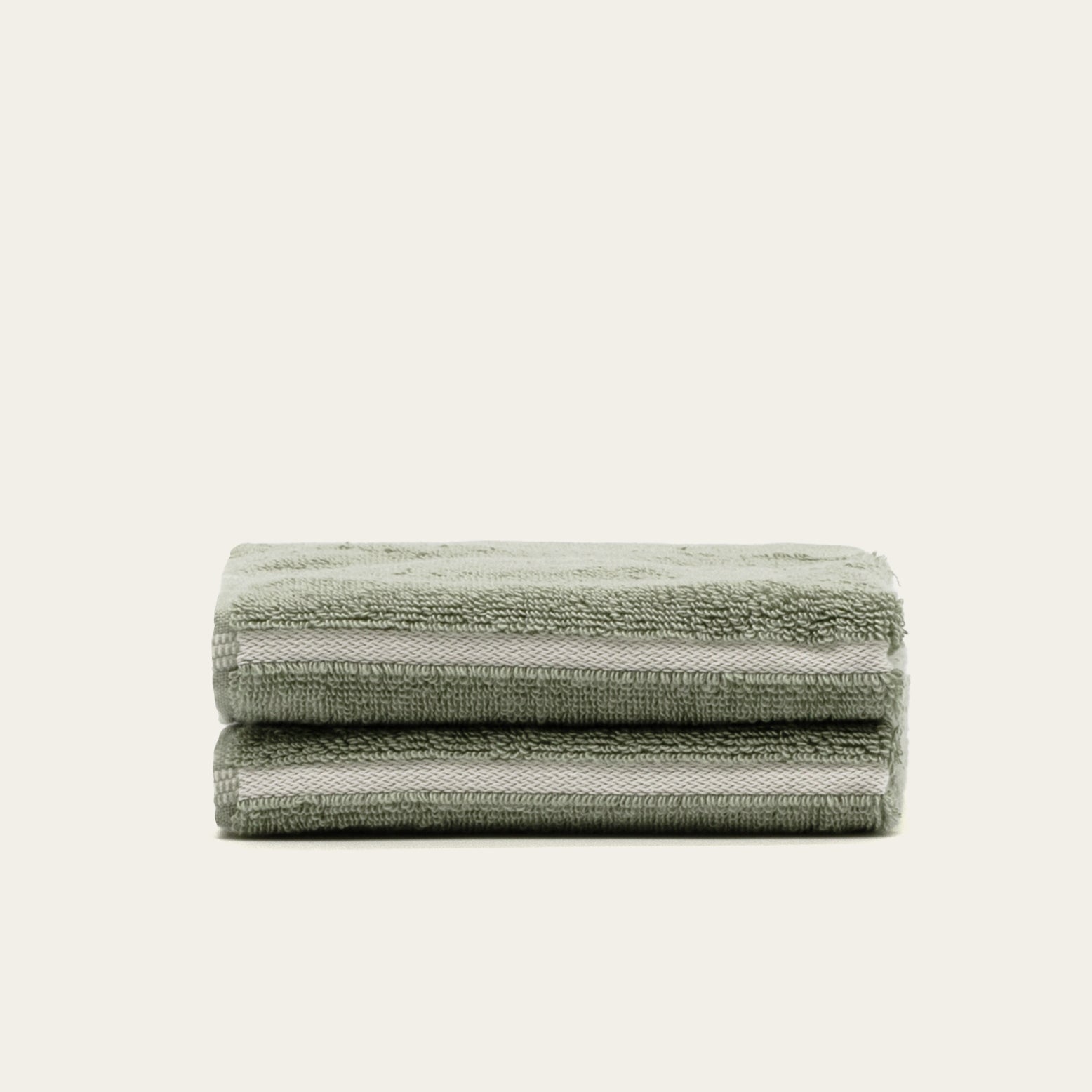 Deia 600 GSM Australian Cotton Bath Towel in Sage Green - Image 16