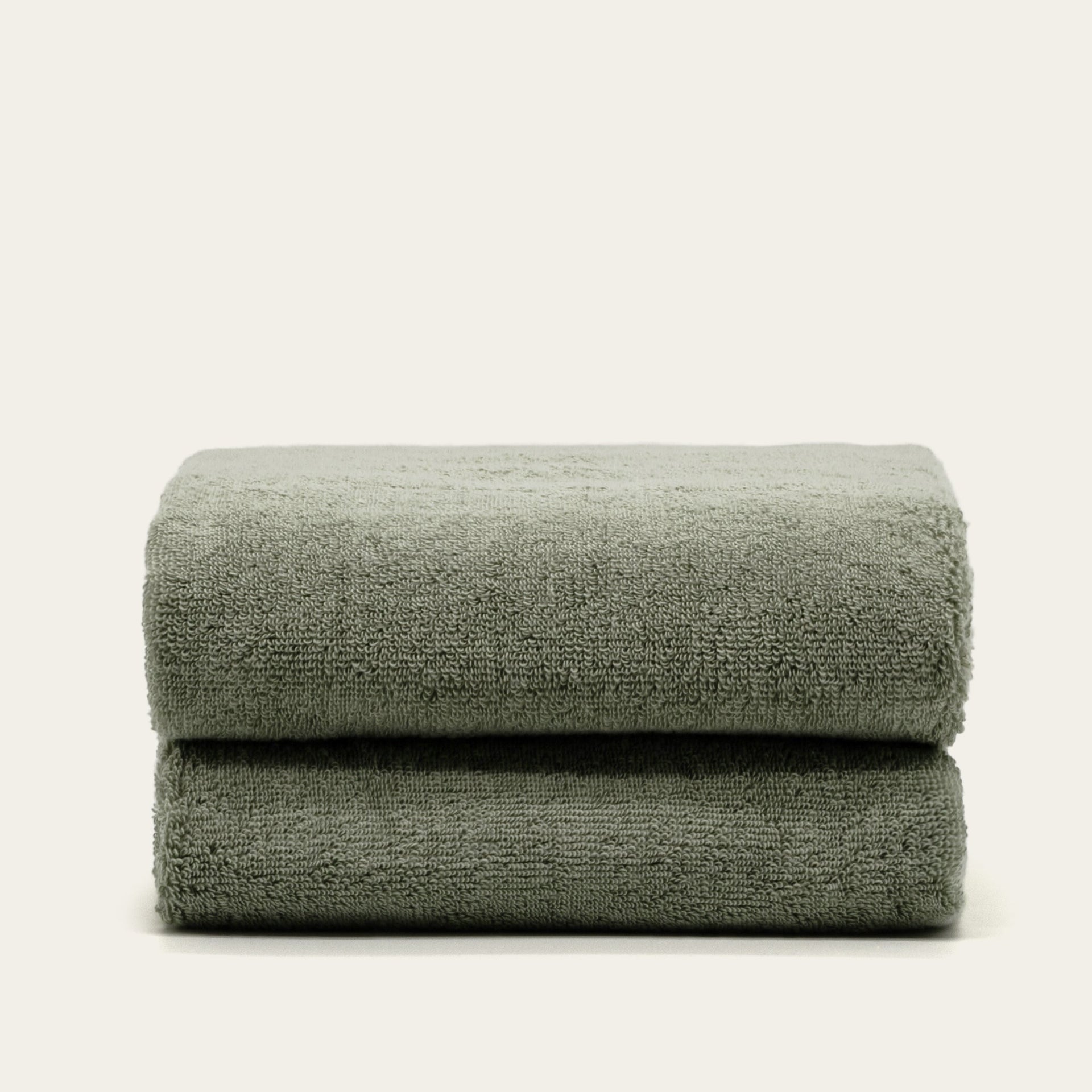 Deia 600 GSM Australian Cotton Bath Towel in Sage Green - Image 18
