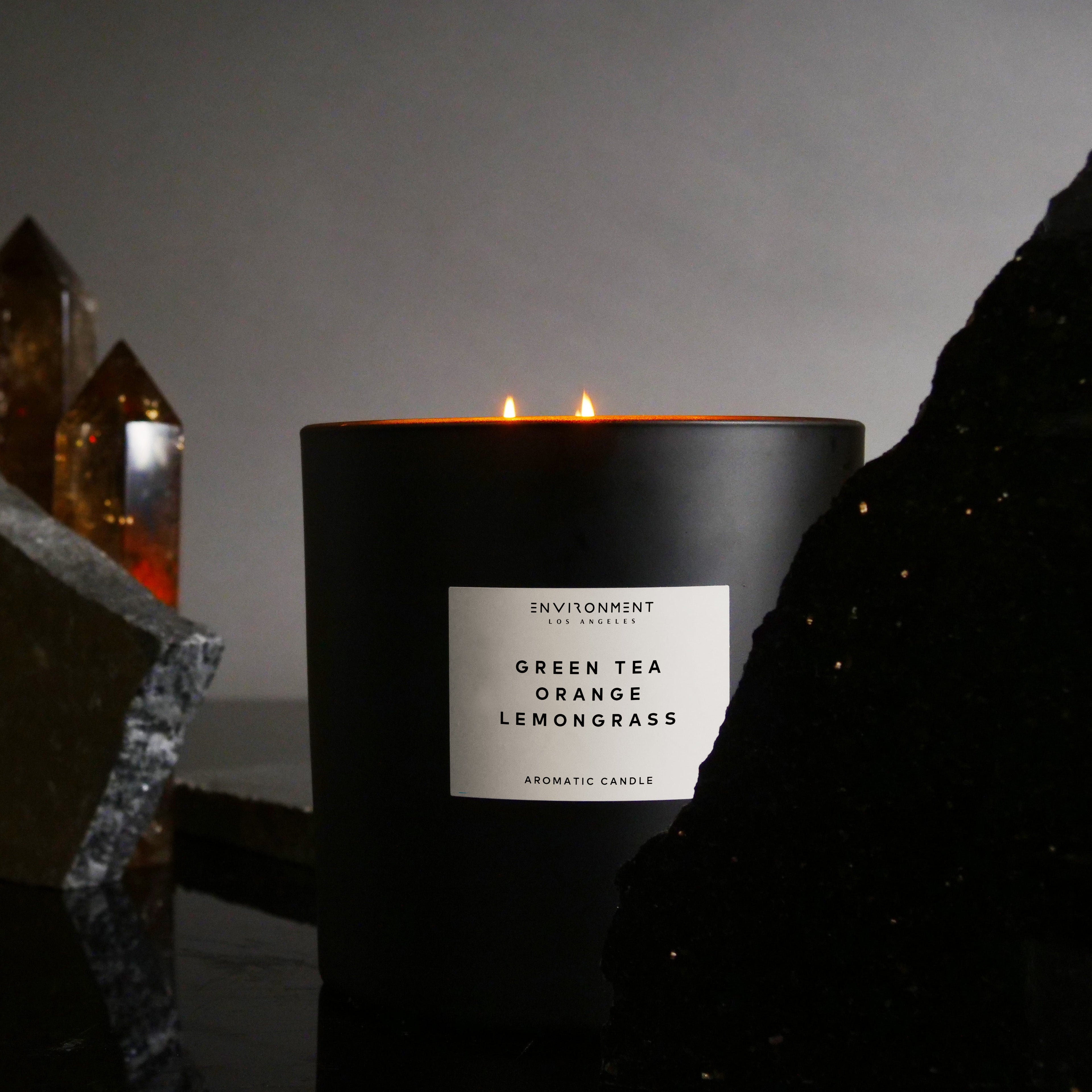 55oz Green Tea | Orange | Lemongrass Candle (Inspired by Delano Beach Club Hotel®)