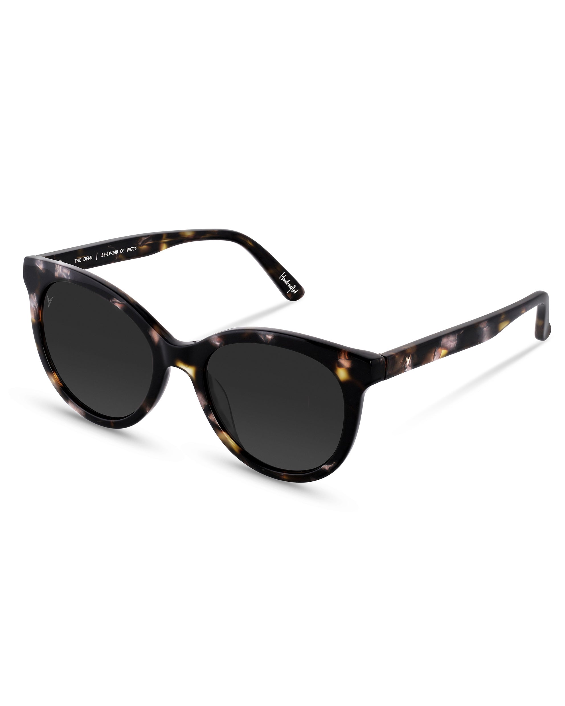 The Demi Cat-Eye Sunglasses in Havana Pearl Frame