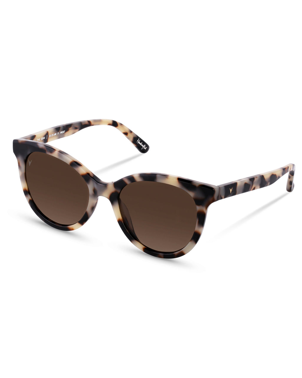 The Demi Ivory Tort Cat-Eye Polarized Sunglasses