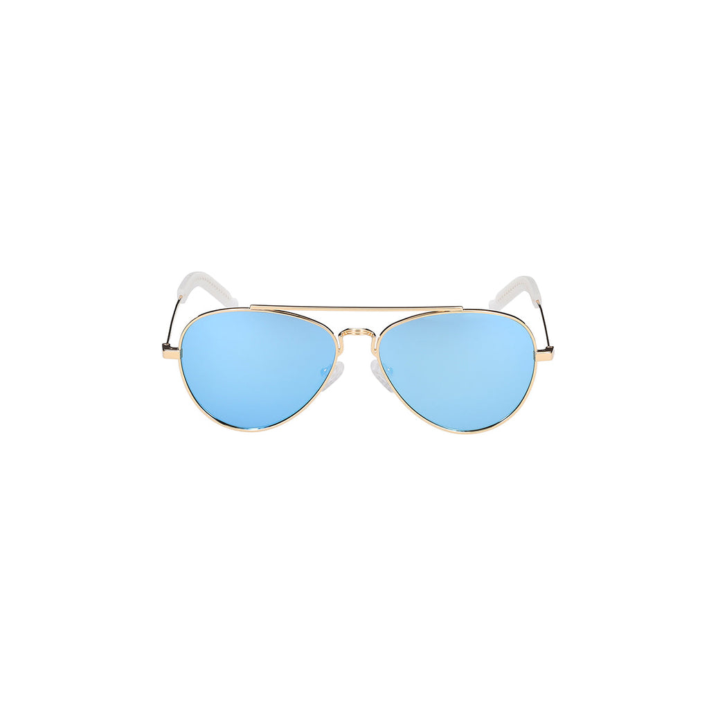Denali No. 2 Aviator Sunglasses in Sky Blue