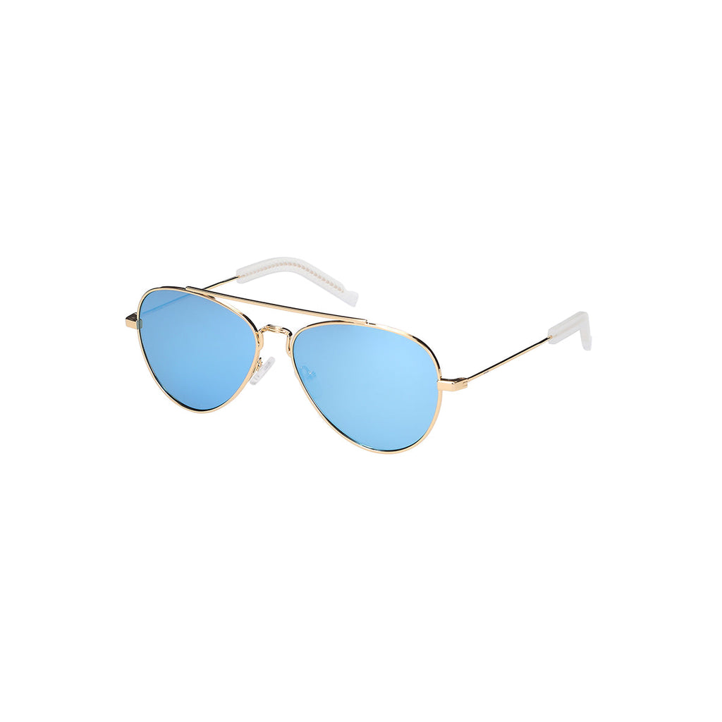 Denali No. 2 Aviator Sunglasses in Sky Blue