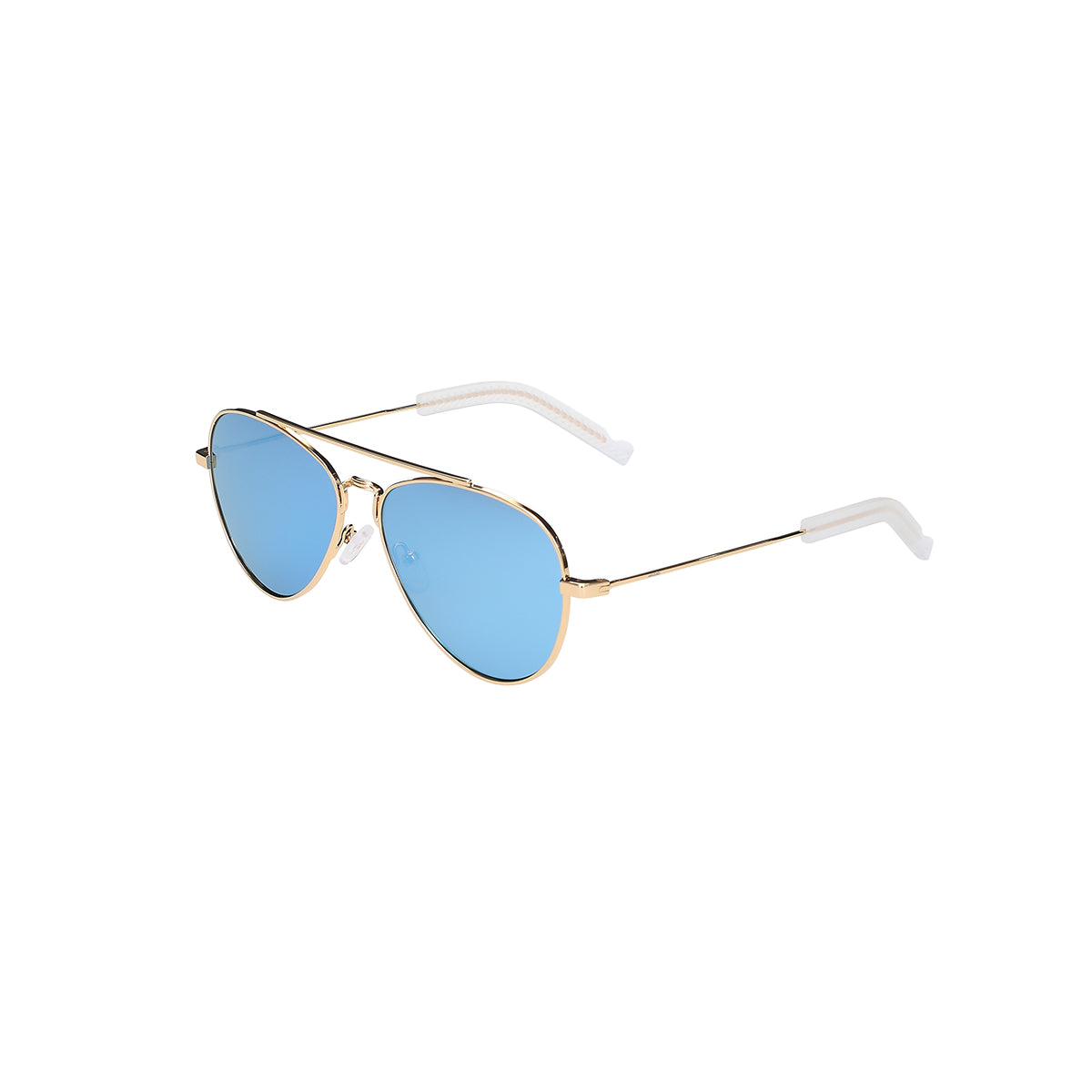 Denali No. 2 Aviator Sunglasses in Sky Blue