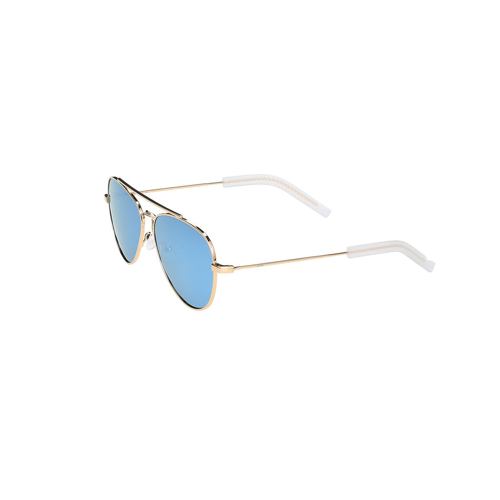 Denali No. 2 Aviator Sunglasses in Sky Blue