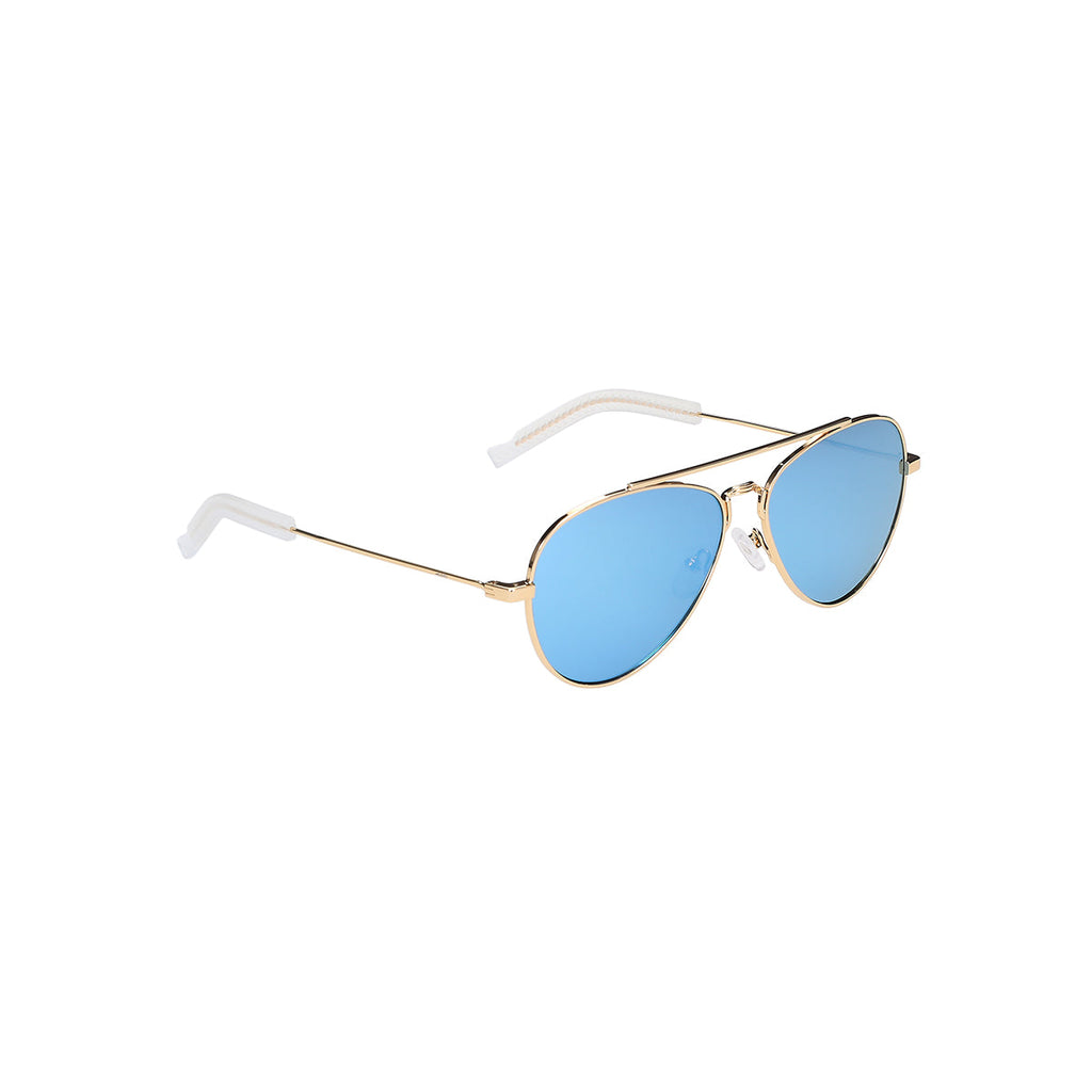 Denali No. 2 Aviator Sunglasses in Sky Blue