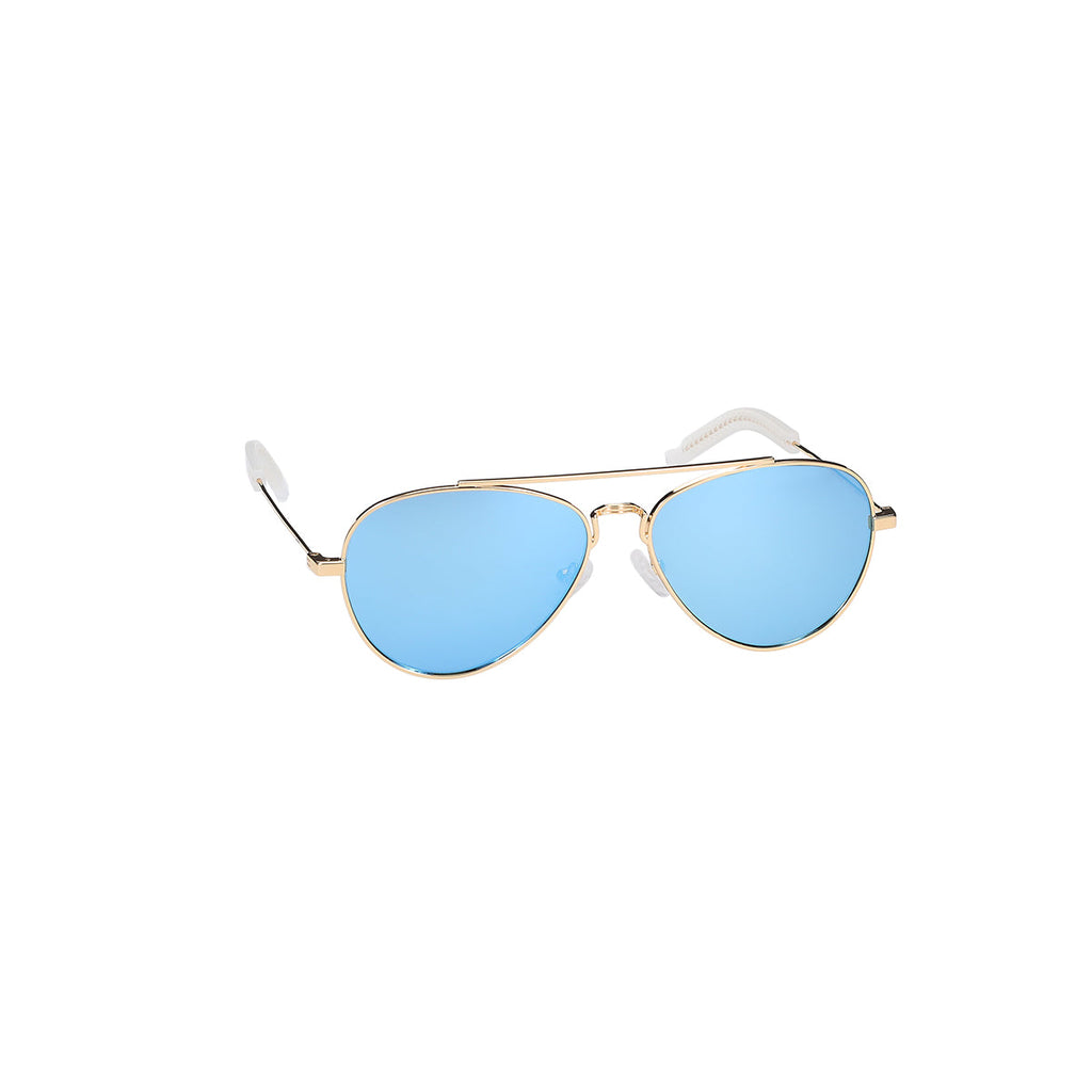 Denali No. 2 Aviator Sunglasses in Sky Blue