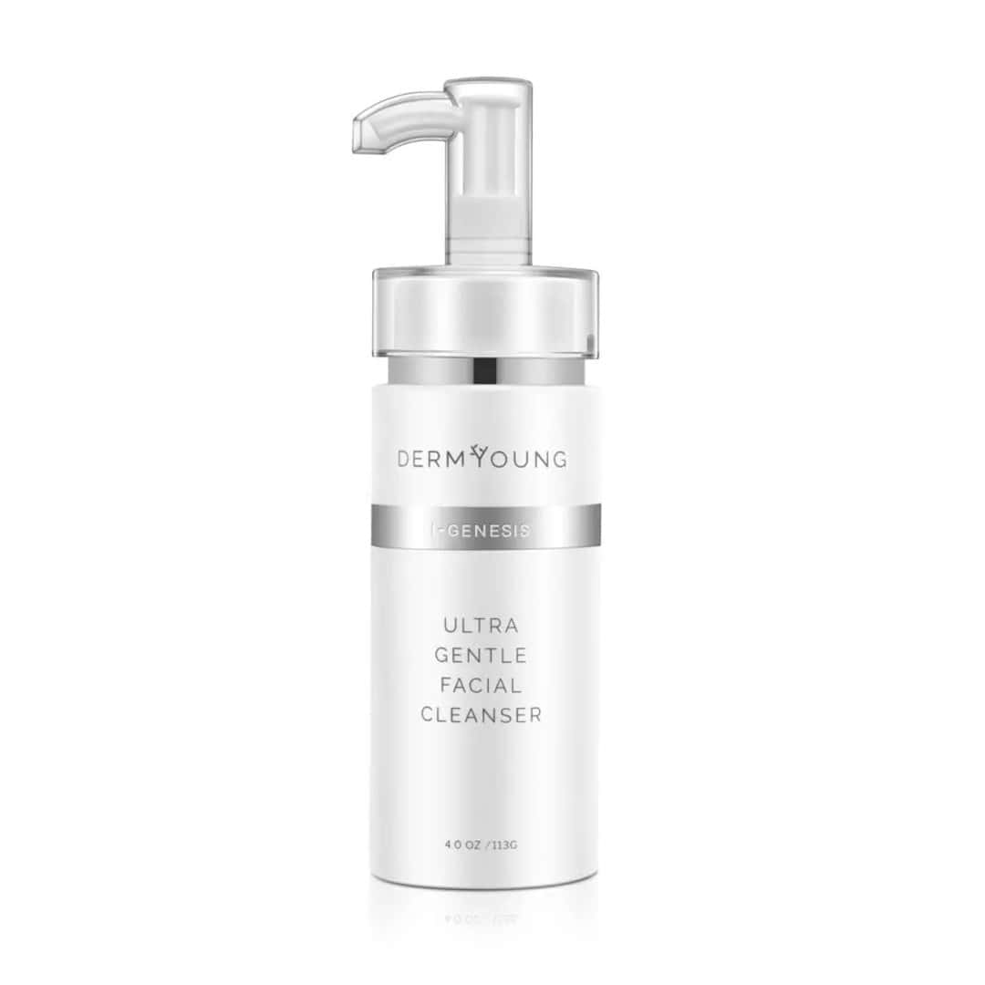 DermYoung I-GENESIS Ultra Gentle Facial Cleanser 4 OZ bottle