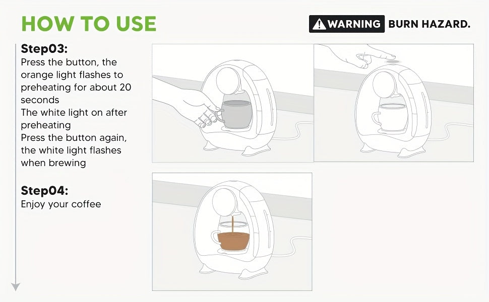 2-in-1 Single Serve Coffee Maker for K-Cup Pods and Ground Coffee
