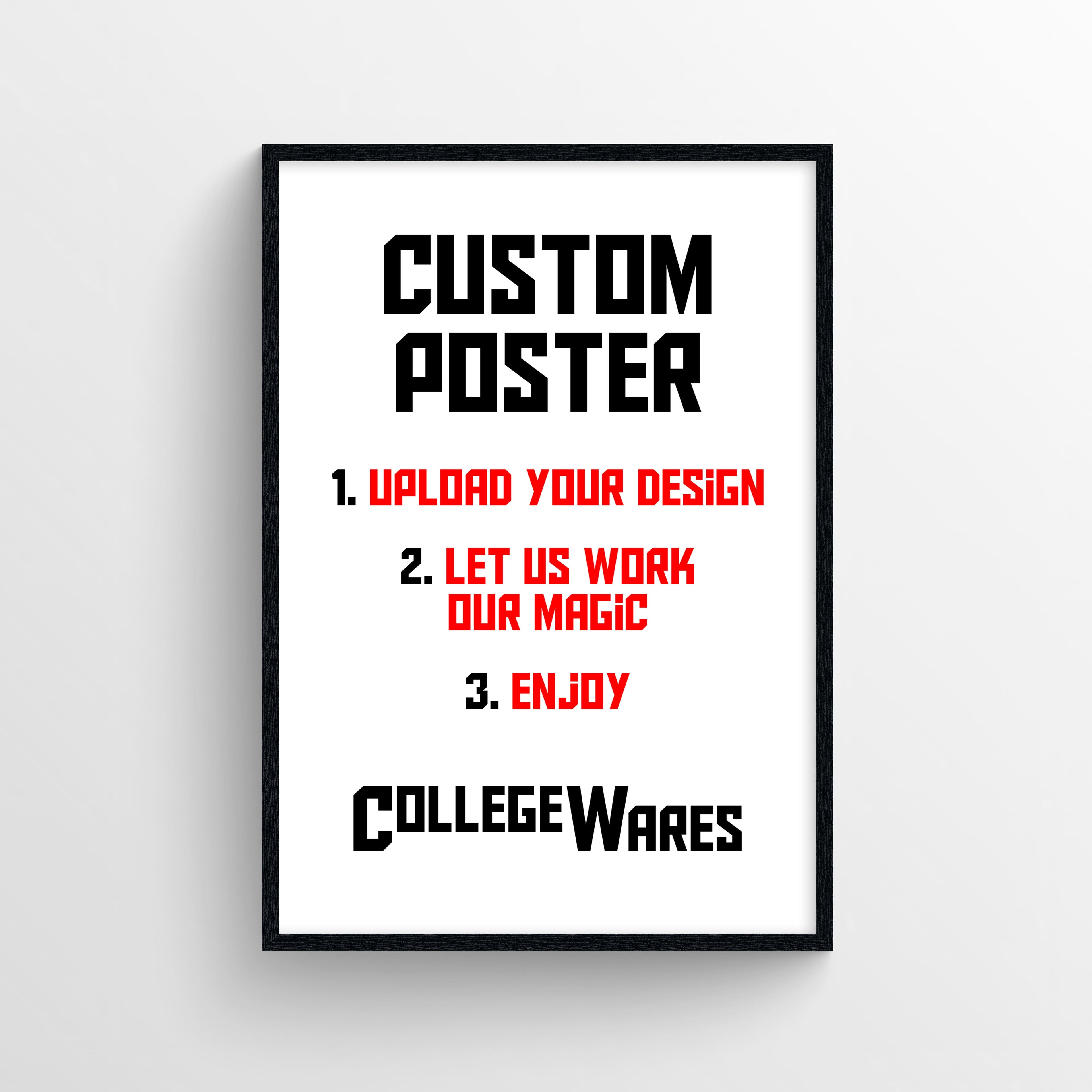 Design Your Own Custom Poster