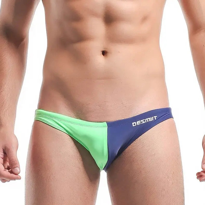 Desmiit Double Color Low Cut Swim Brief