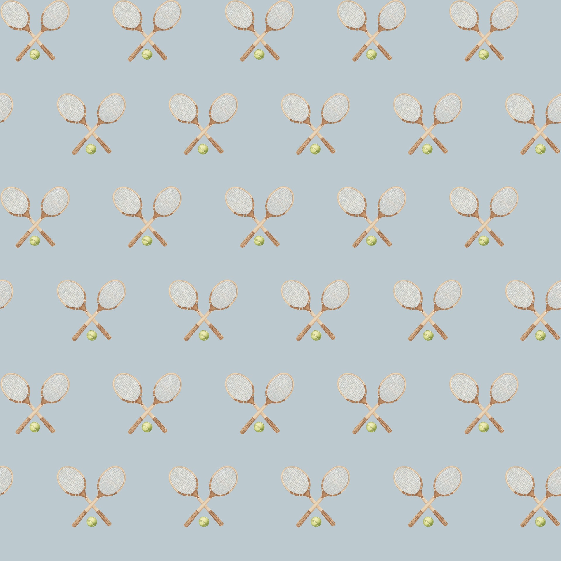 Deuce Wallpaper: Preppy Vintage-Inspired Sage, Pink & Beige Decor