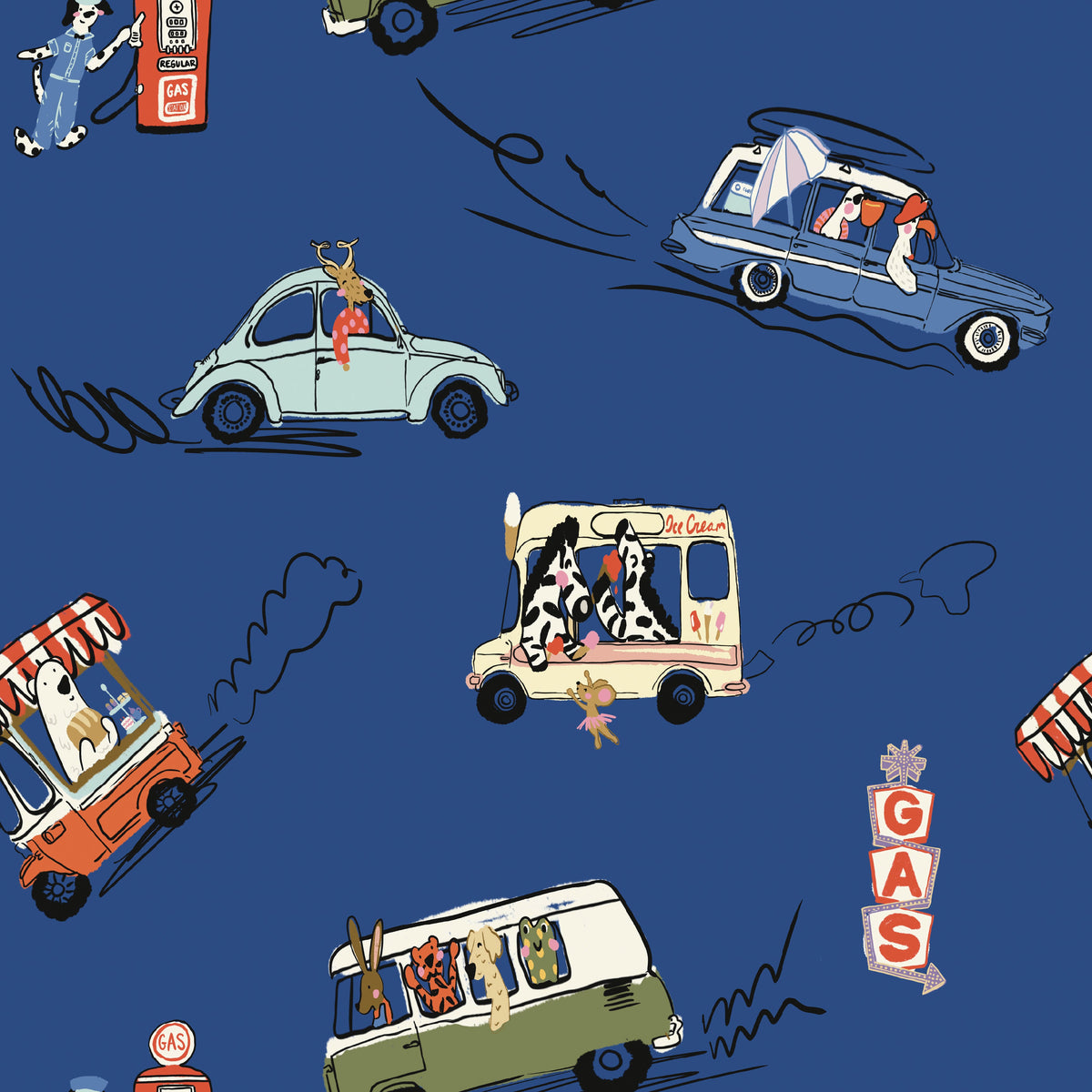 Diego Wallpaper by Grumble Co. Designs