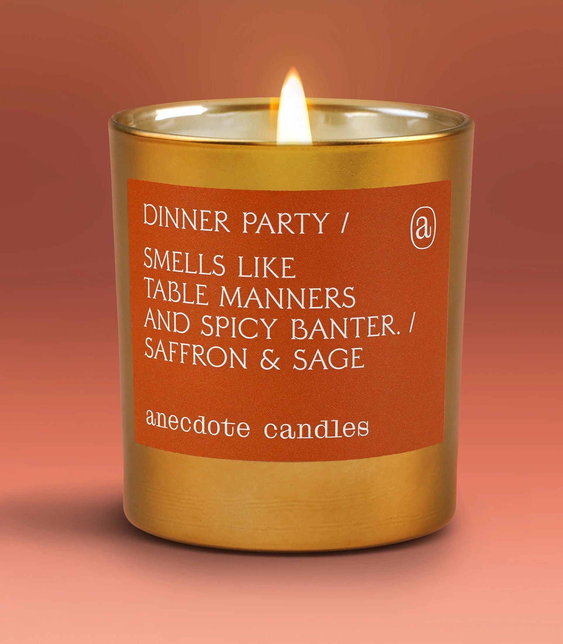 Dinner Party Saffron & Sage Scented Candle