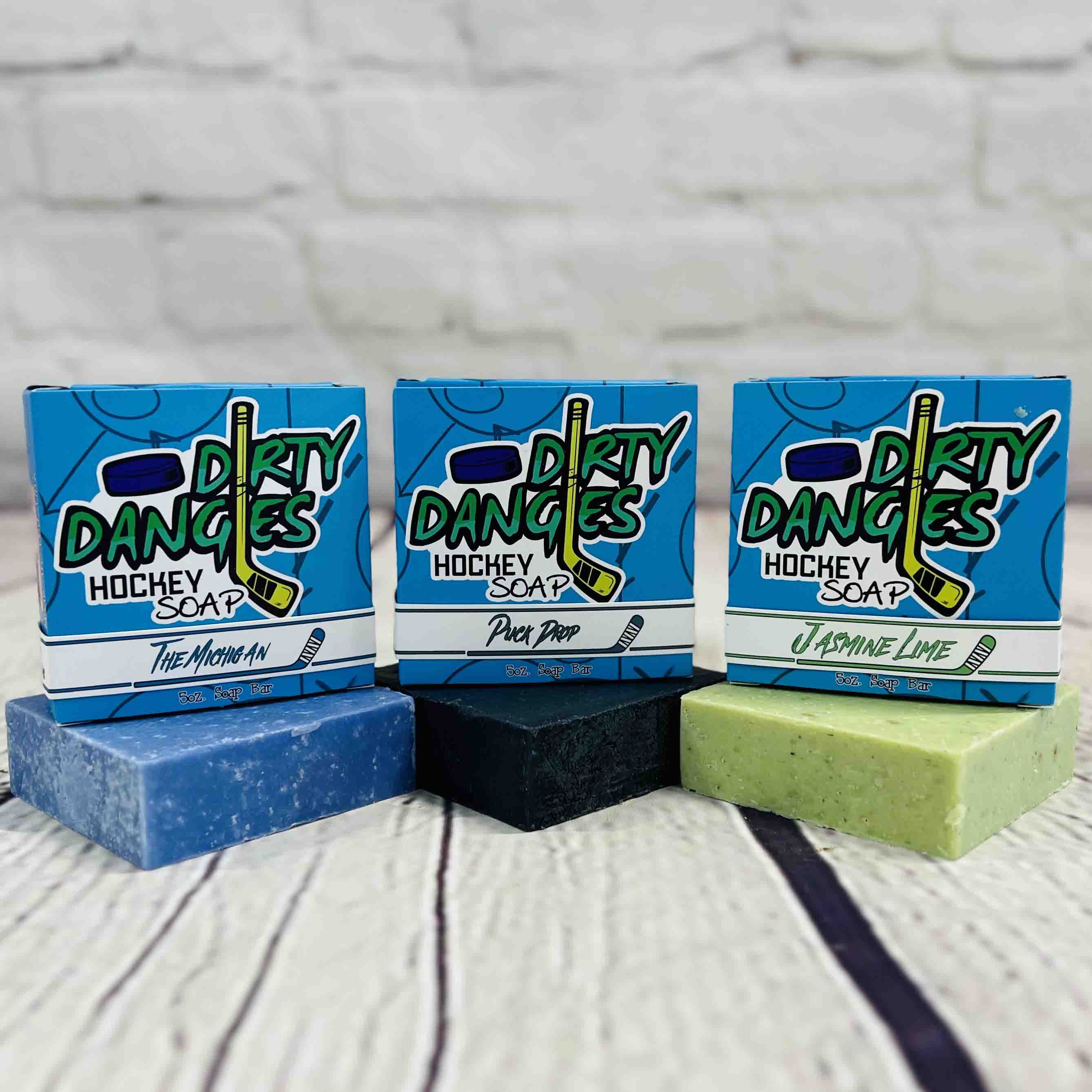 3 Pack Bundles - Dirty Dangles Hockey Soap Bars