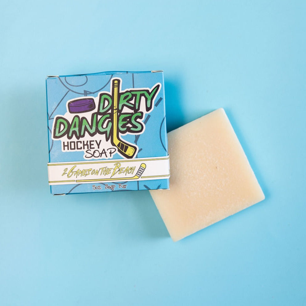 2 Games on the Beach - Hockey Soap Bar