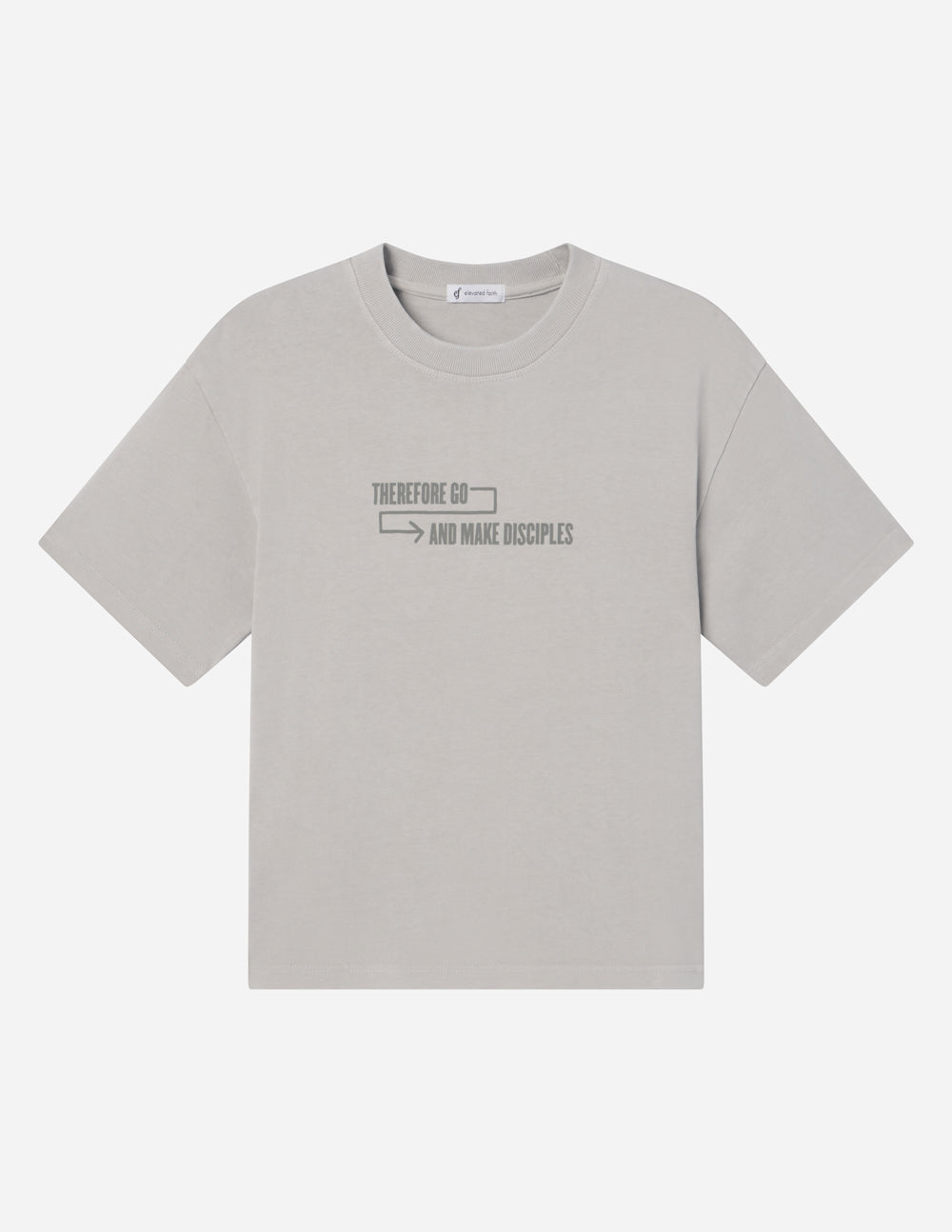 Disciples Heavyweight Boxy Tee - Premium 320 GSM Cotton Crewneck