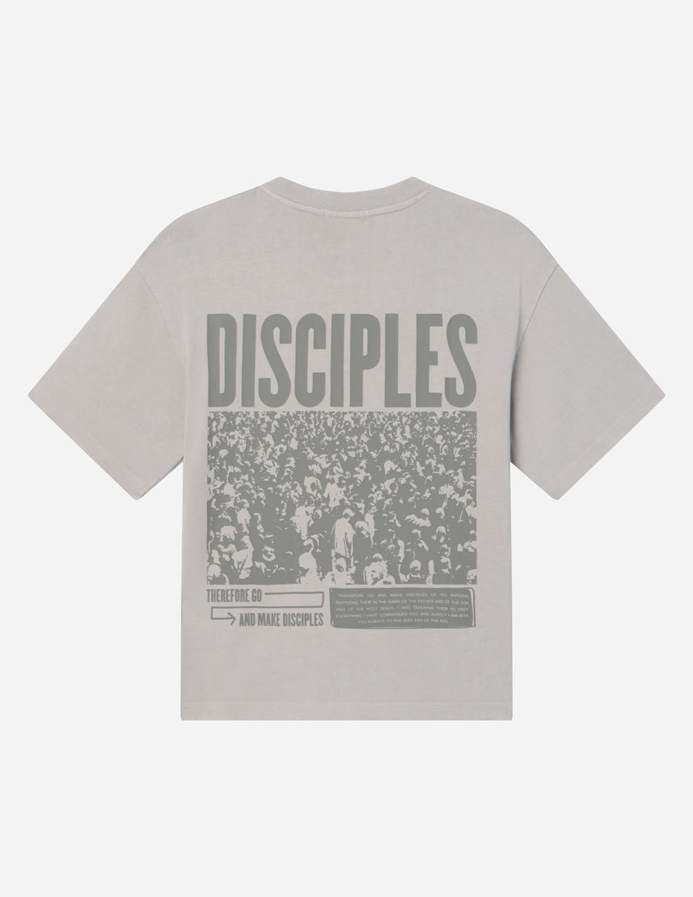 Disciples Heavyweight Boxy Tee - Premium 320 GSM Cotton Crewneck