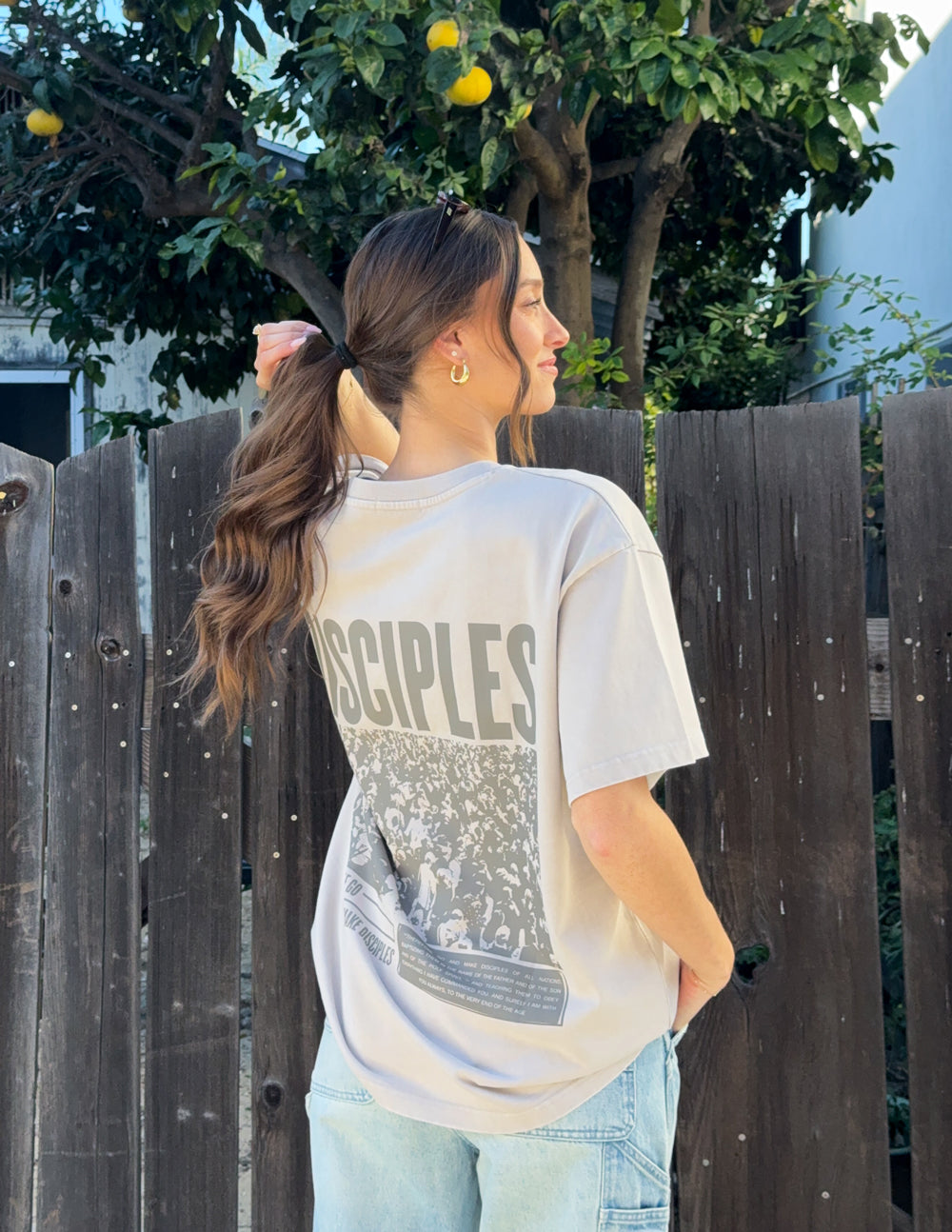 Disciples Heavyweight Boxy Tee - Premium 320 GSM Cotton Crewneck