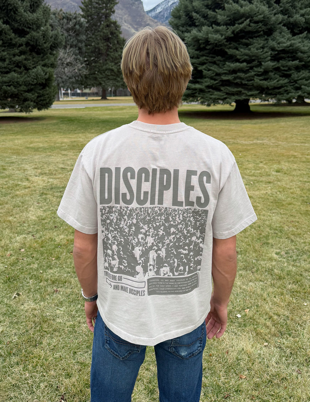 Disciples Heavyweight Boxy Tee - Premium 320 GSM Cotton Crewneck