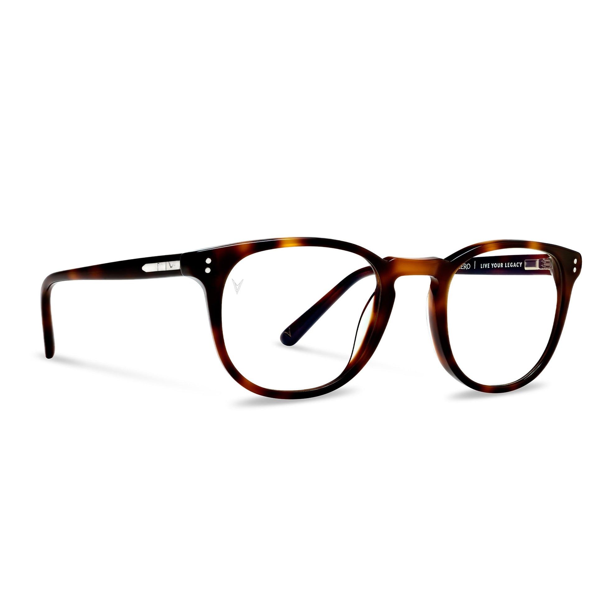 District Blue Light Glasses in Rye Tort - Classic Frame