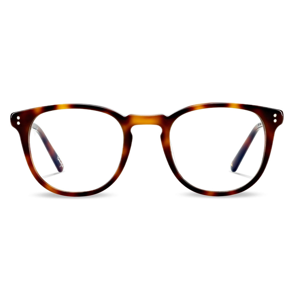 District Blue Light glasses in Rye Tort tortoise finish frames