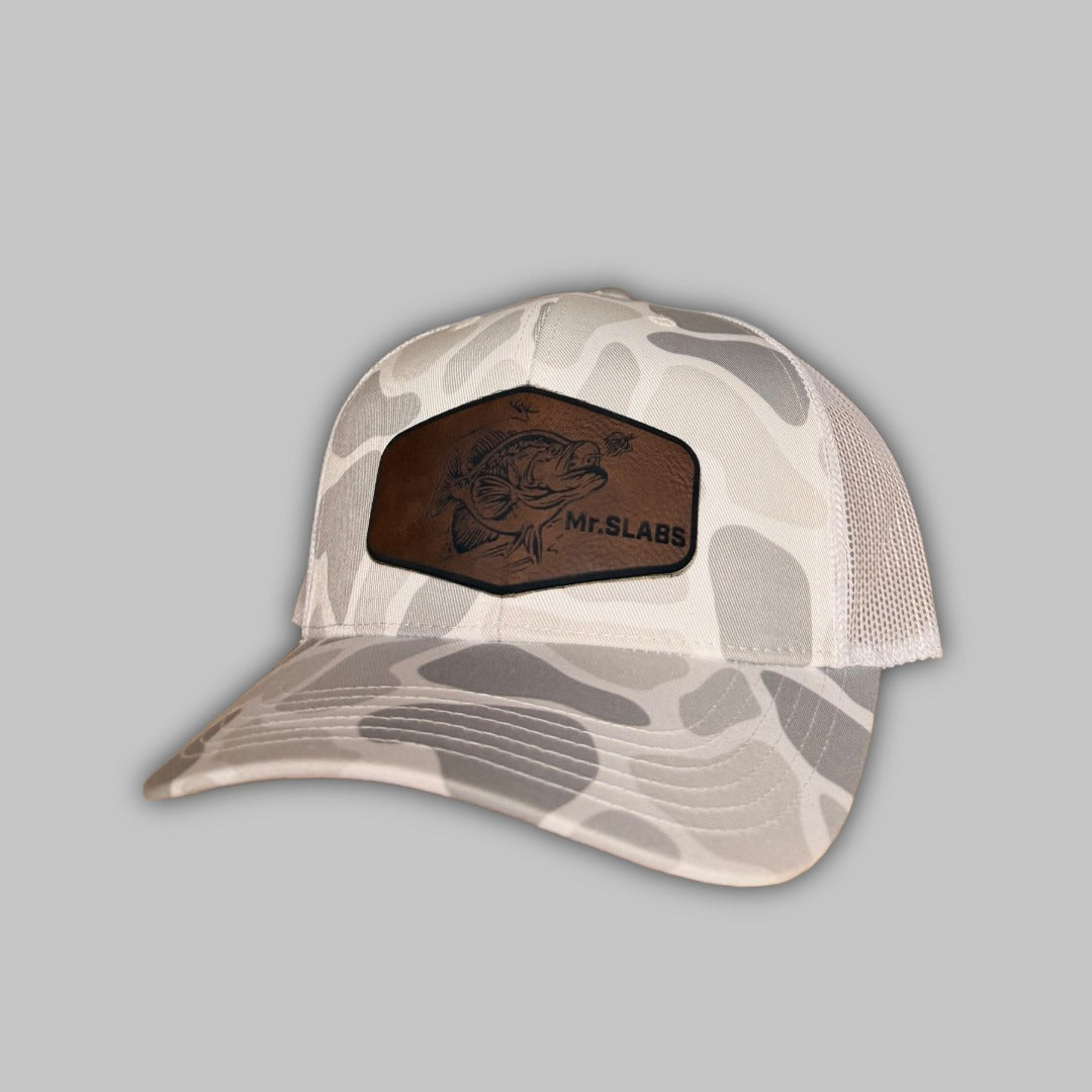 Mr. Slabs fishing trucker hat with mesh back