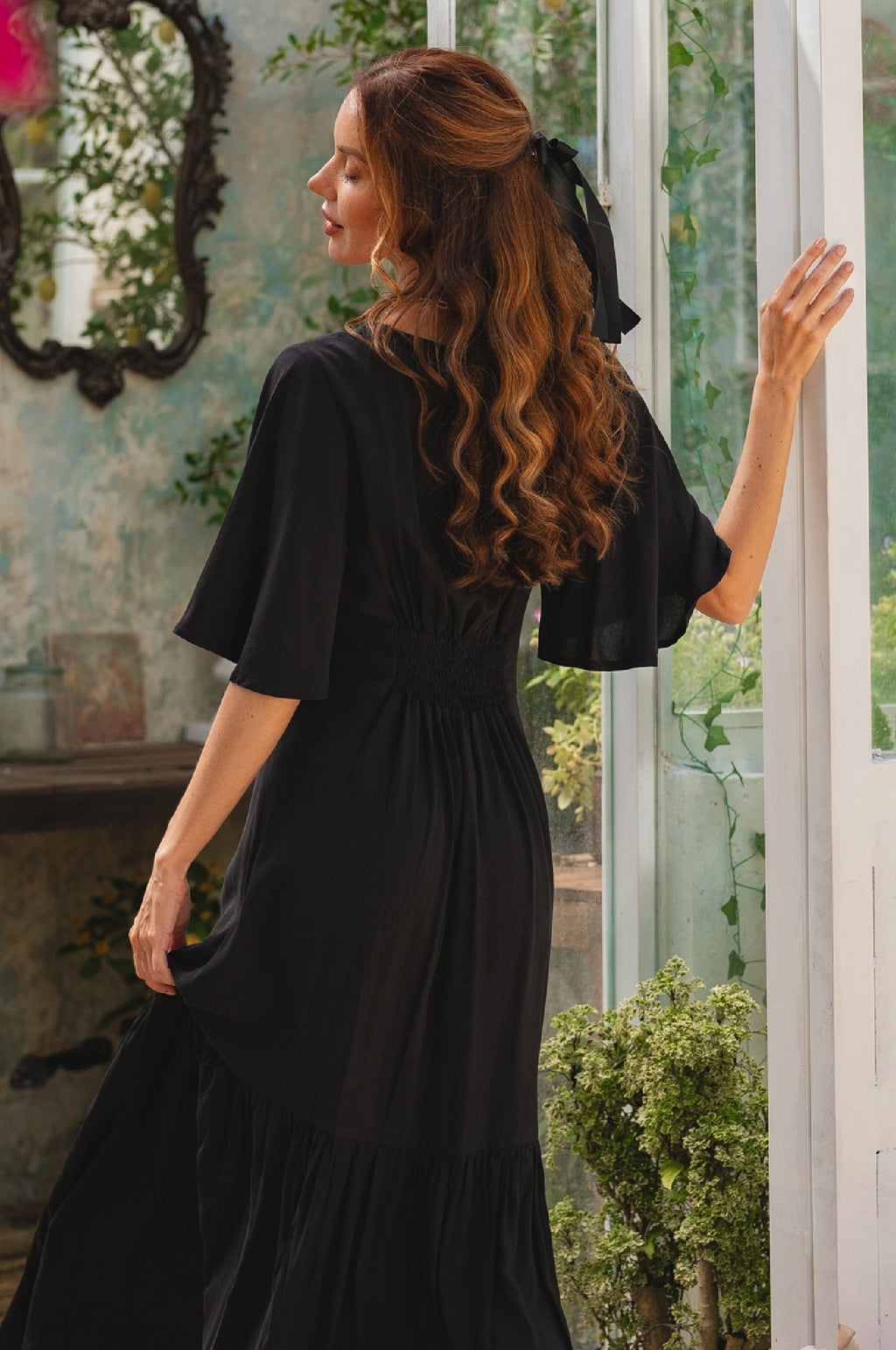Donna Button Down Midi Dress (Sale)