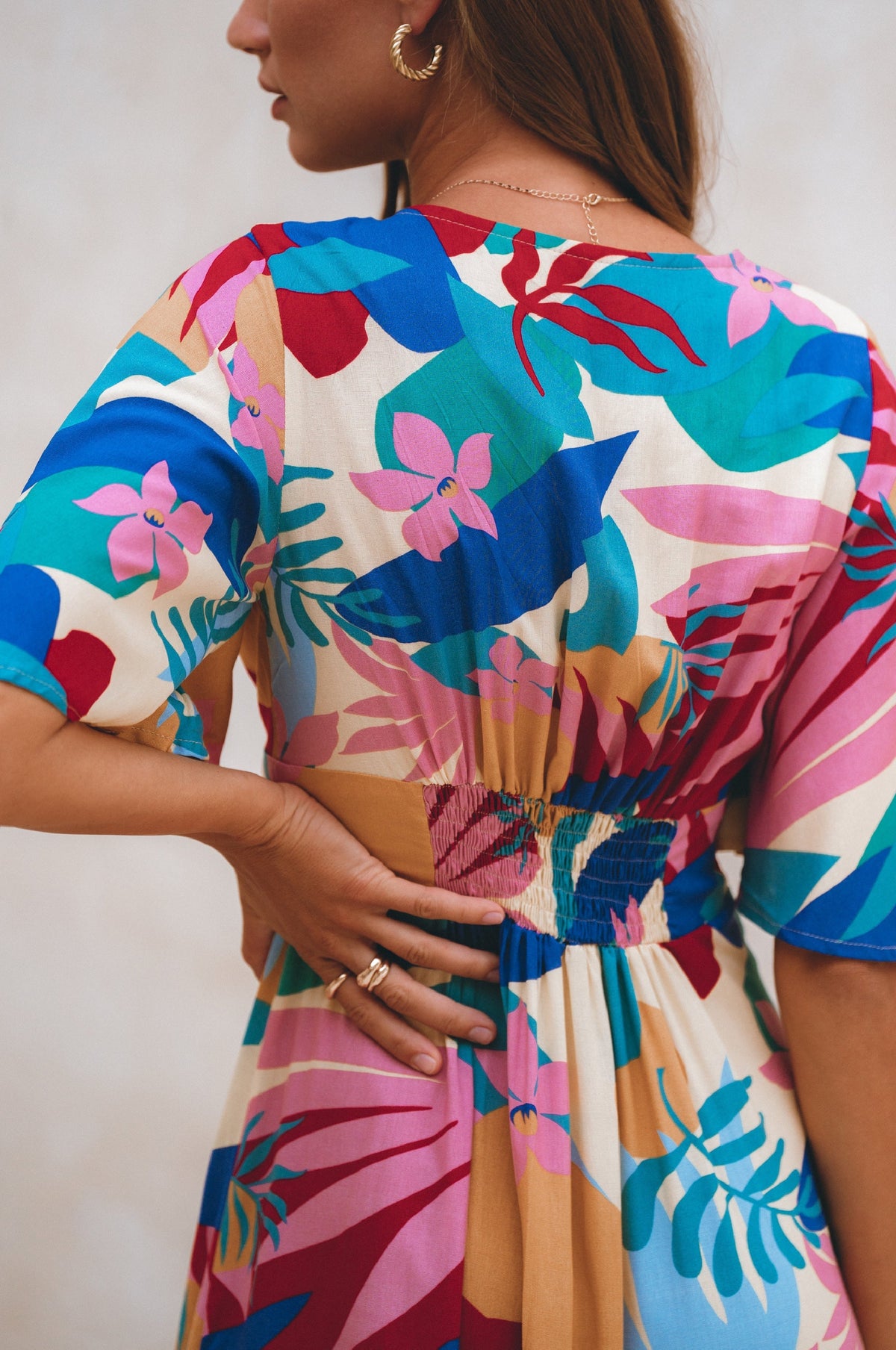 Donna Button Down Midi Dress (Sale)