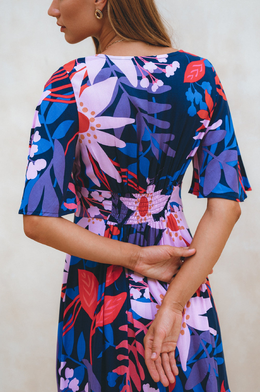 Donna Button Down Midi Dress (Sale)