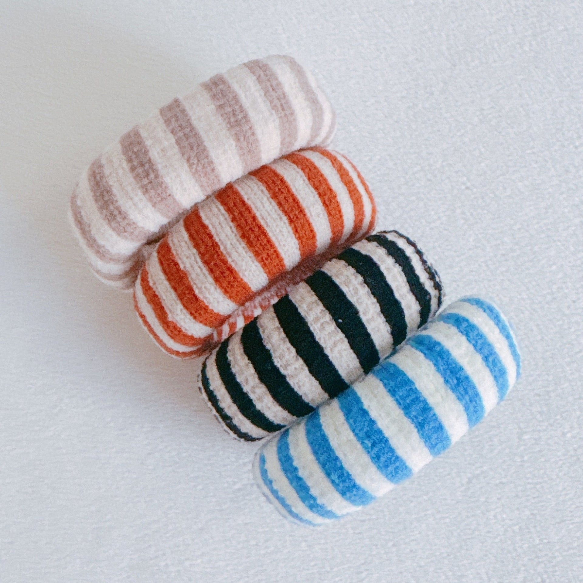 Donut Lovely Hair Ties Set Of 4