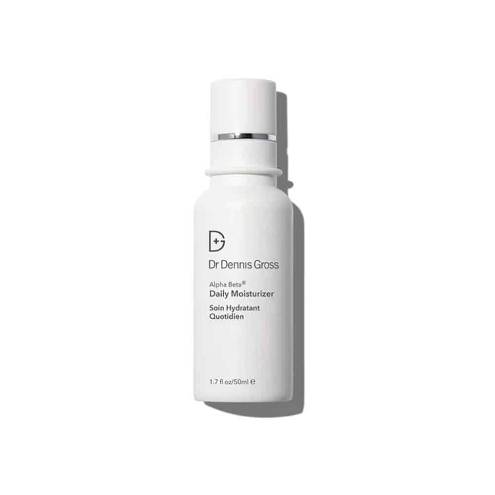 Dr. Dennis Gross Alpha Beta® Daily Moisturizer 1.7 oz pump bottle in white packaging