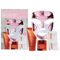 Dr. Dennis Gross Skincare LED gift set including pink LED FaceWare device and skincare products.